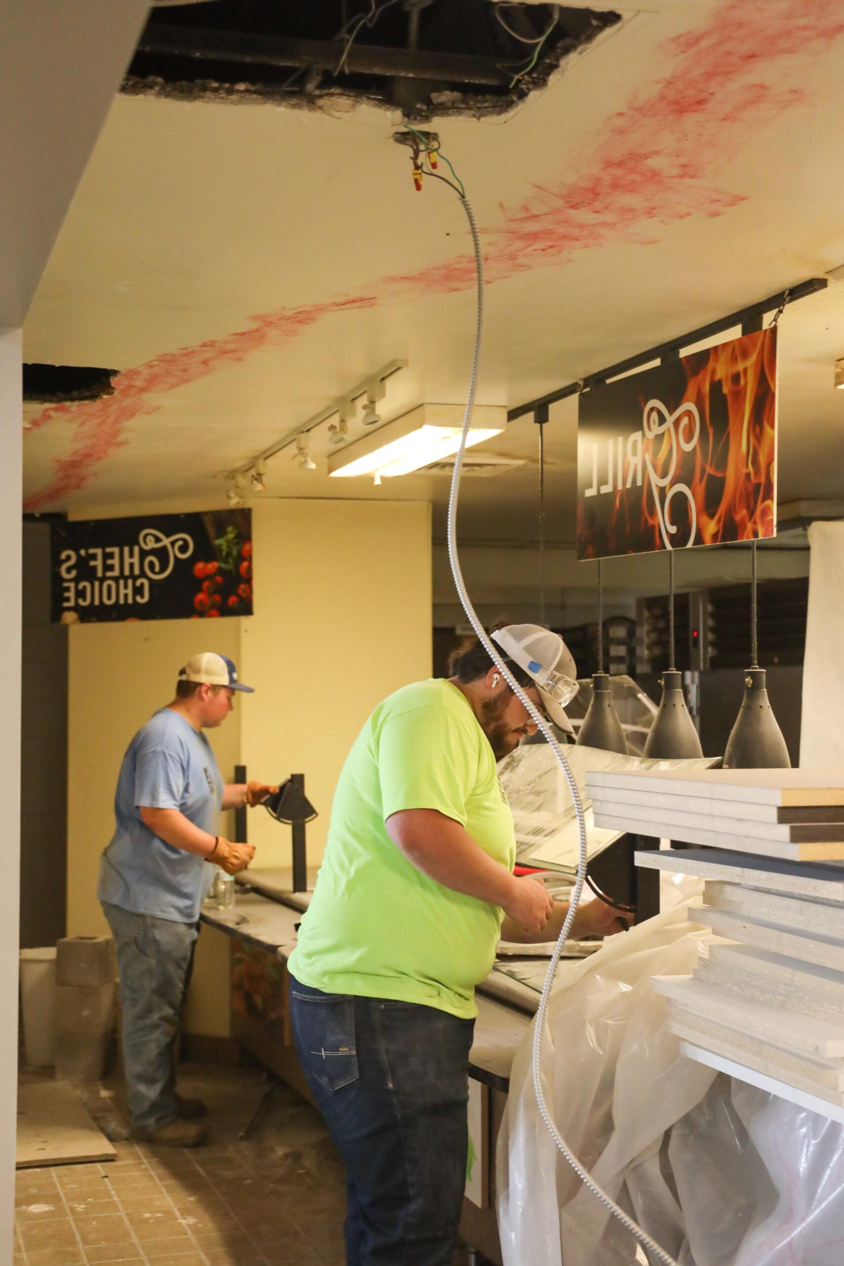 Interior construction, dining